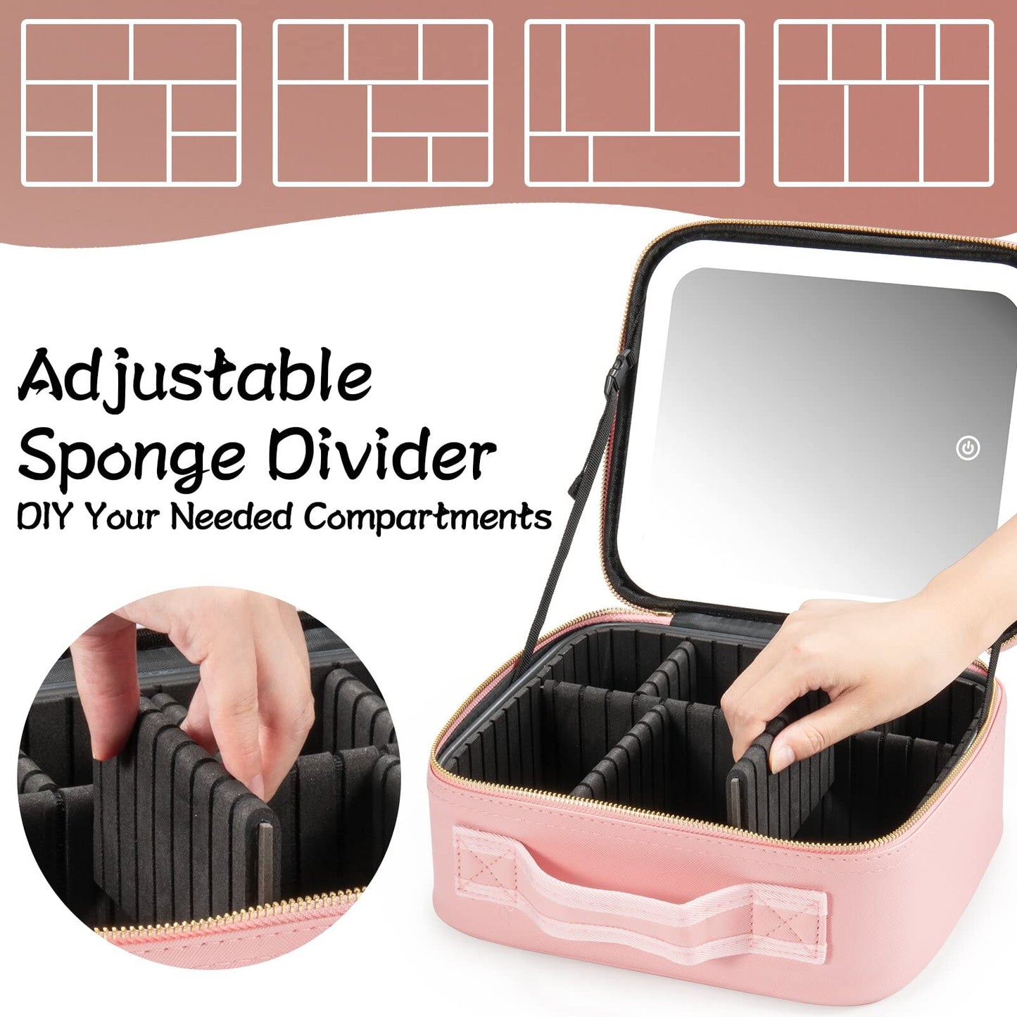 Canboc Portable Vanity Cases for Women