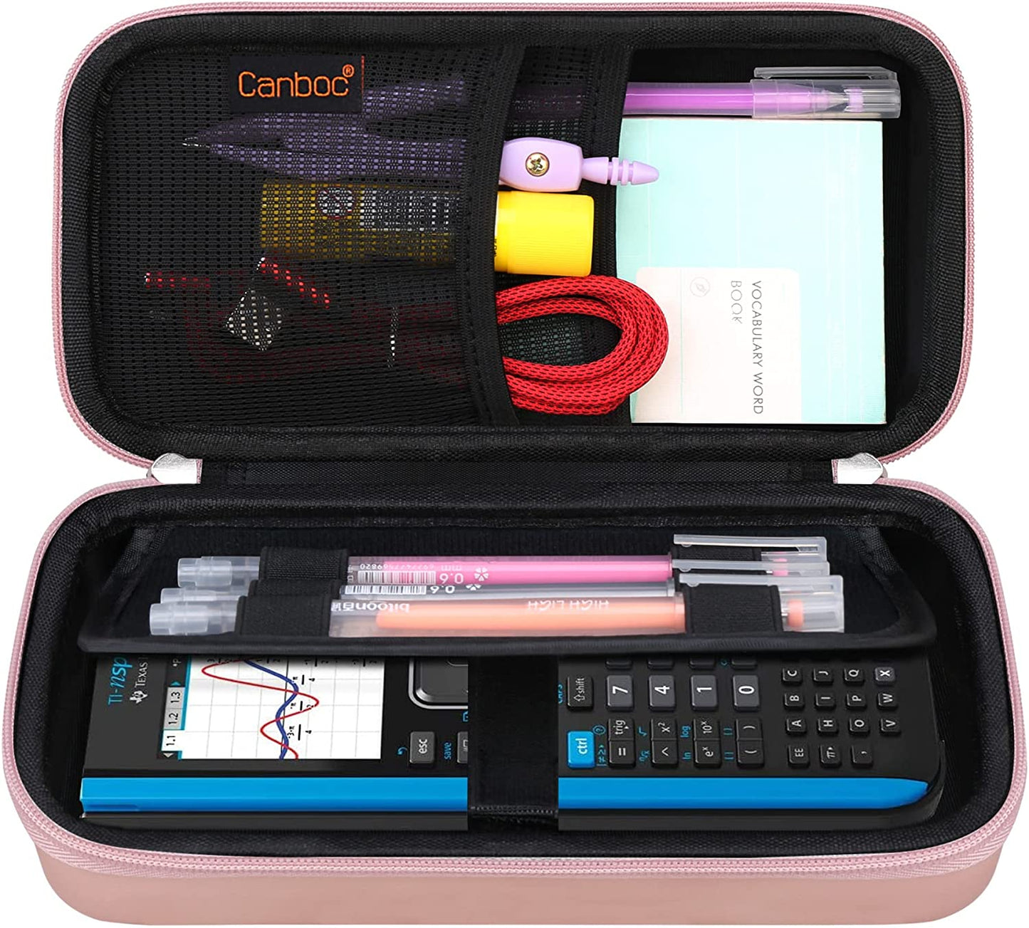 anboc Hard Carrying Case for Texas Instruments TI-Nspire CX II CAS Color Graphing