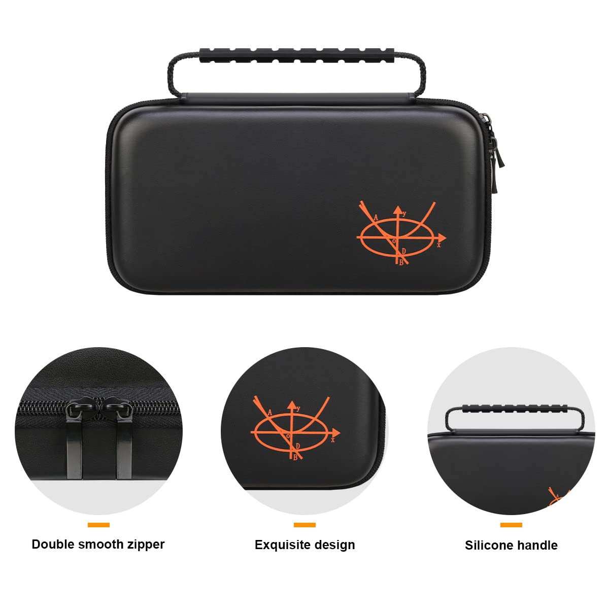 anboc Hard Carrying Case for Texas Instruments TI-Nspire CX II CAS Color Graphing