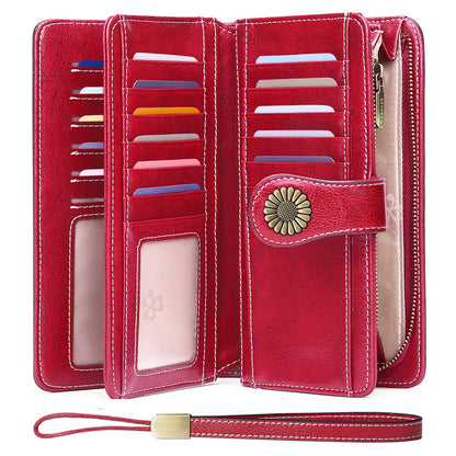 Canboc Wallets for Women Genuine Leather