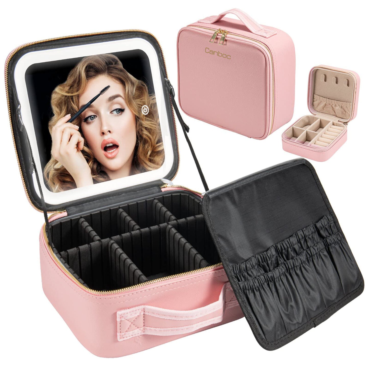 Canboc Portable Vanity Cases for Women