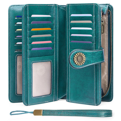 Canboc Wallets for Women Genuine Leather