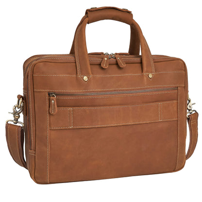 Canboc Leather Briefcase For Men