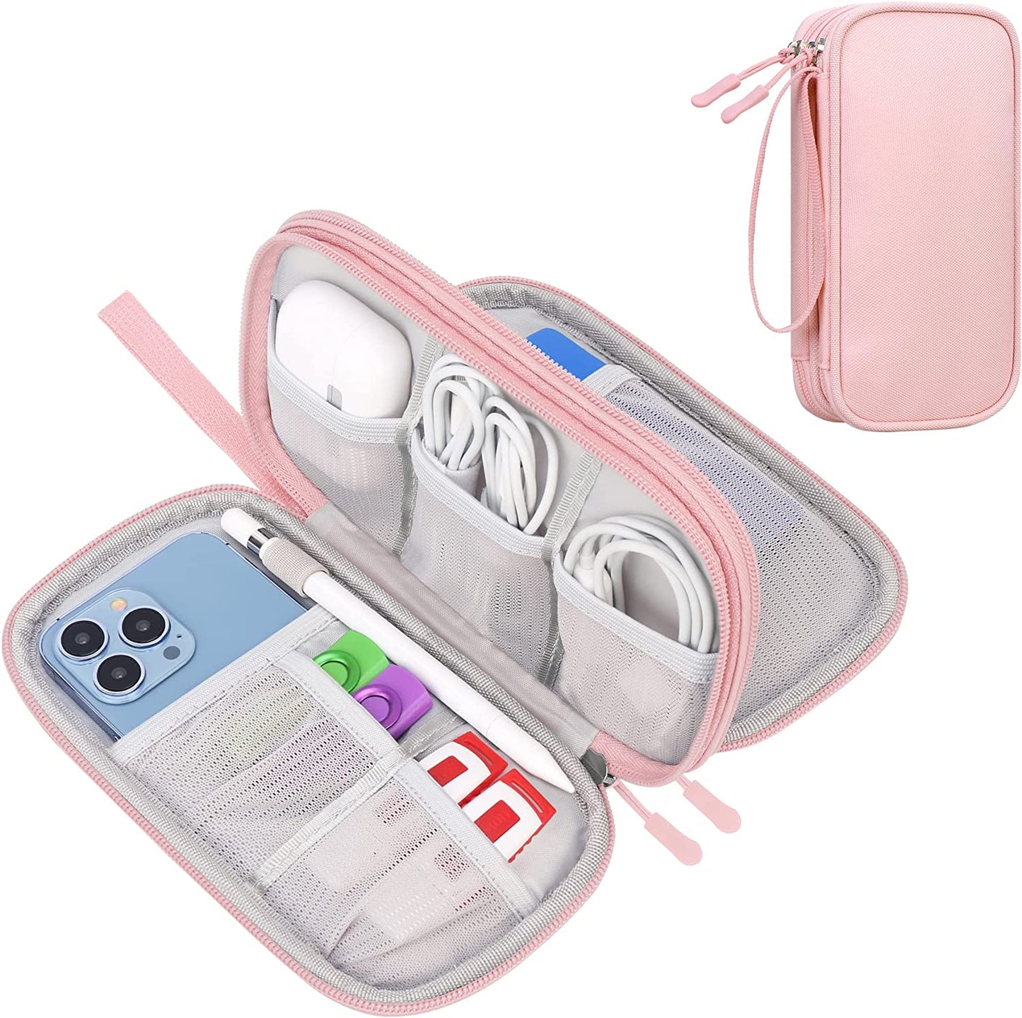 Canboc Electronic Organizer Travel Case, Tech Organizer Pouch Bag