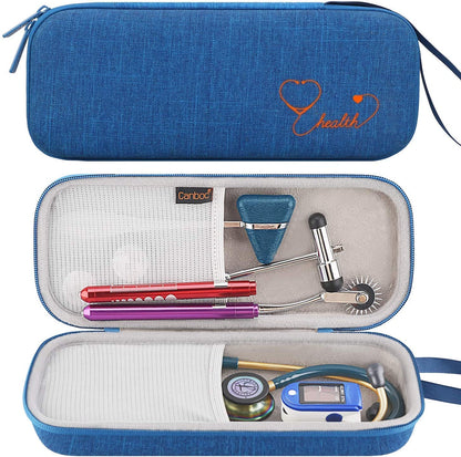 Canboc Hard Stethoscope Case for 3M Littmann Classic III, Lightweight II S.E, Cardiology IV, MDF Acoustica Stethoscope