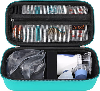 Canboc Hard Travel Case for Handheld Inhaler Nebulizer, Home Compression Nebulizer