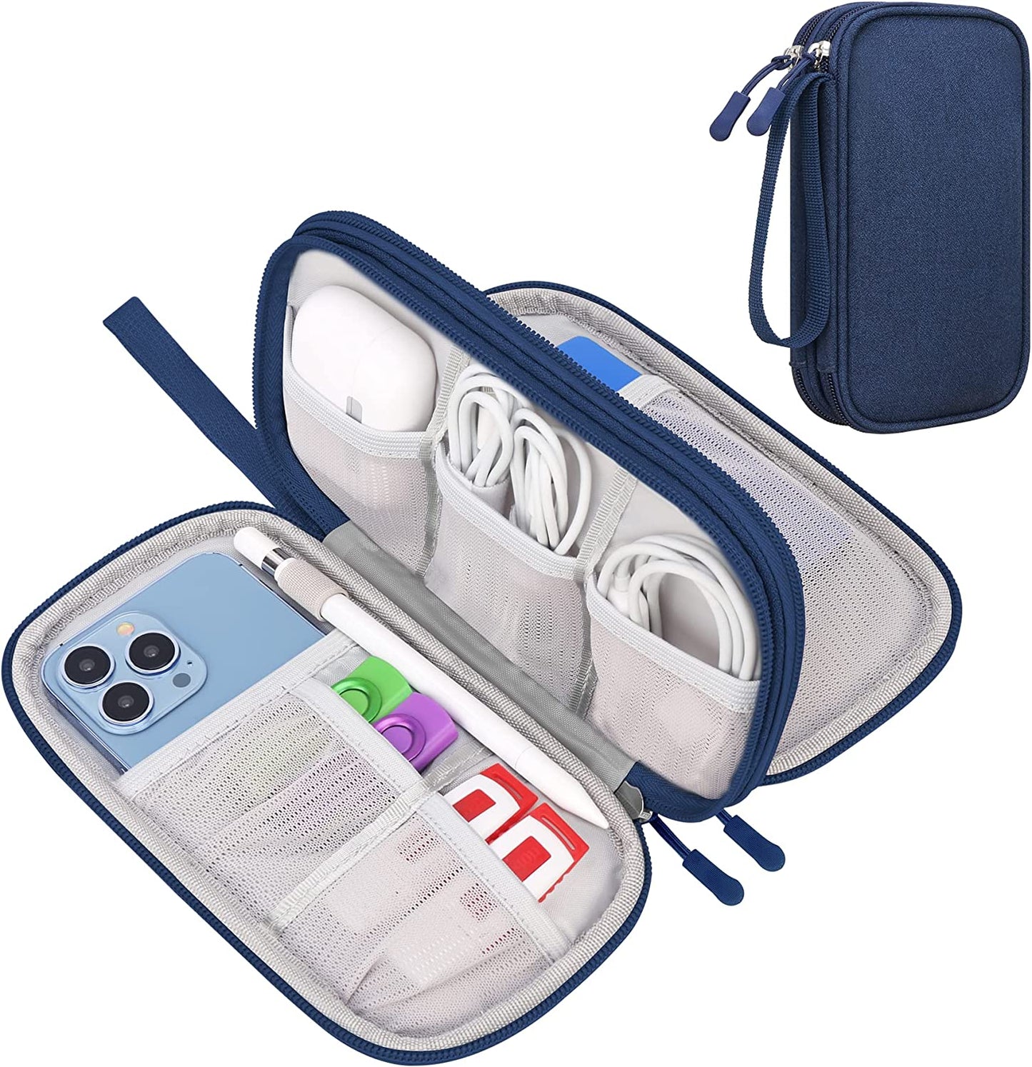 Canboc Electronic Organizer Travel Case, Tech Organizer Pouch Bag