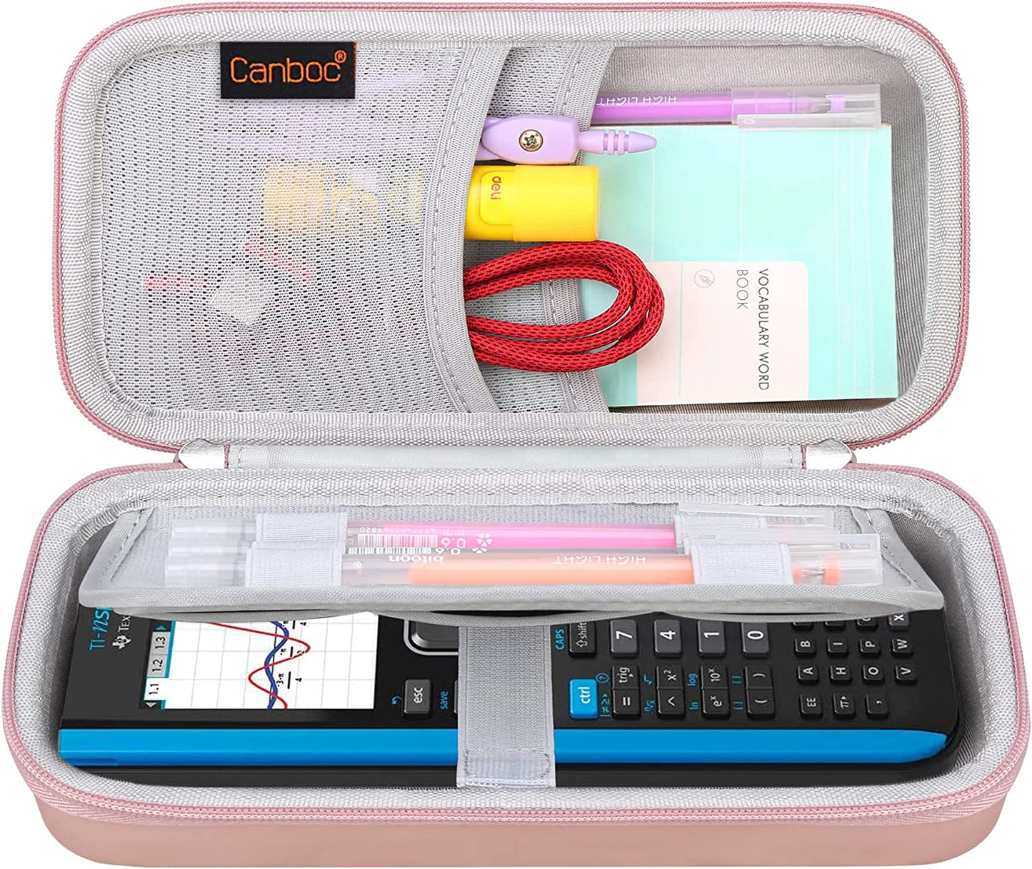 anboc Hard Carrying Case for Texas Instruments TI-Nspire CX II CAS Color Graphing