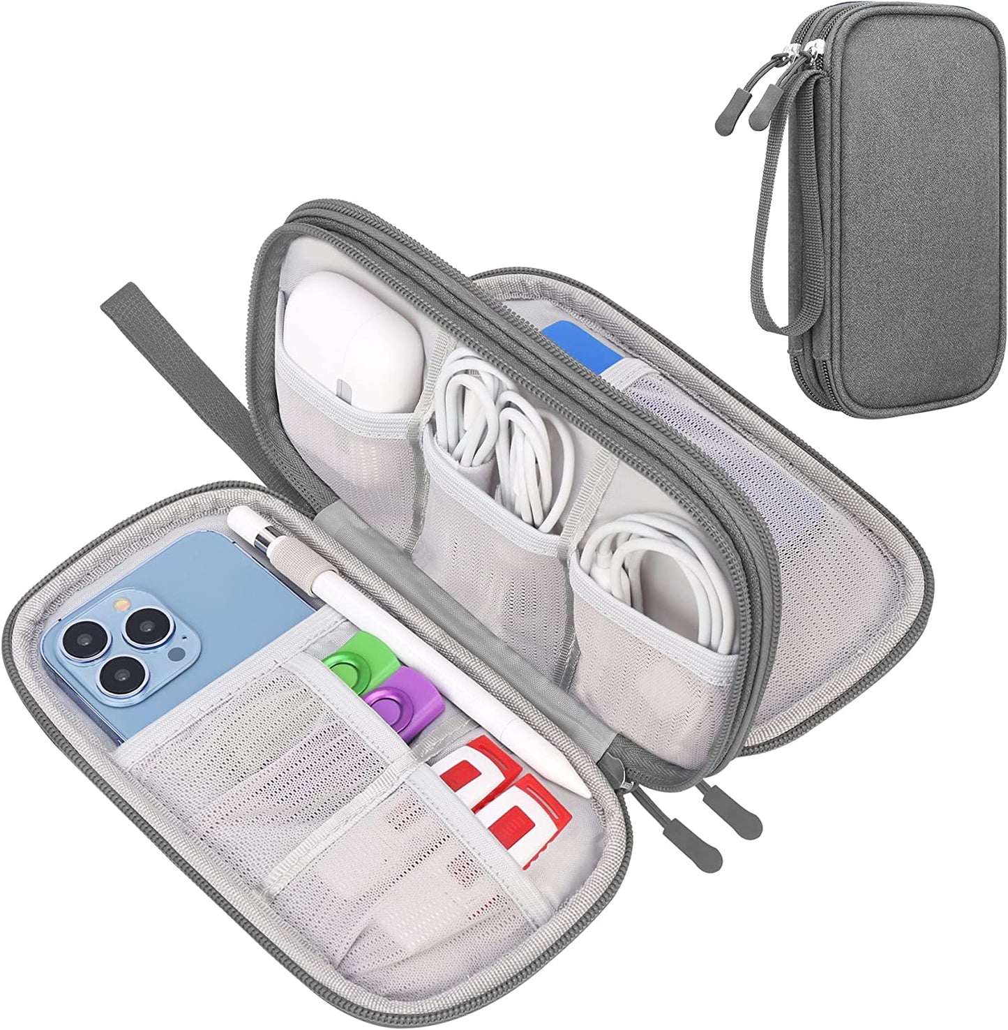 Canboc Electronic Organizer Travel Case, Tech Organizer Pouch Bag