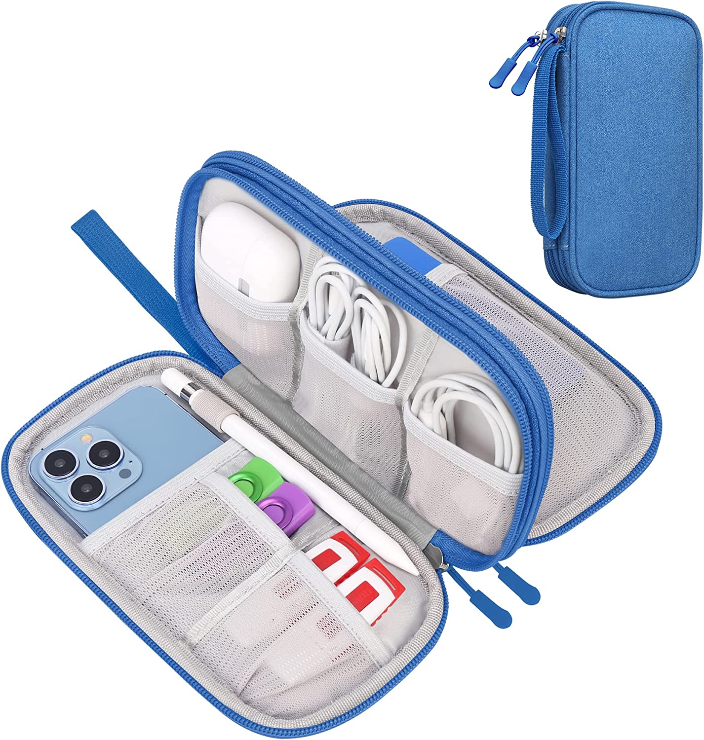 Canboc Electronic Organizer Travel Case, Tech Organizer Pouch Bag