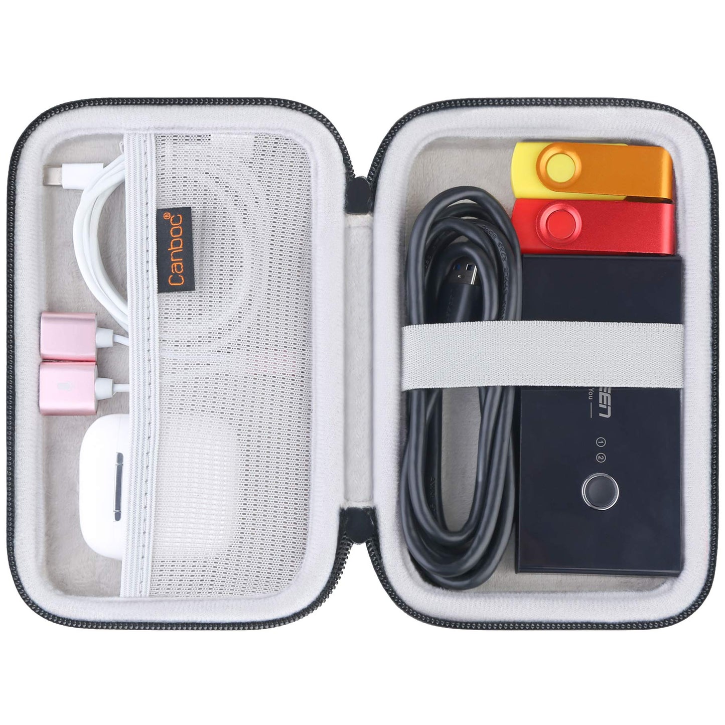 Canboc Carrying Case for MacBook Air Pro Charger MagSafe/MagSafe 2 Power Adapter