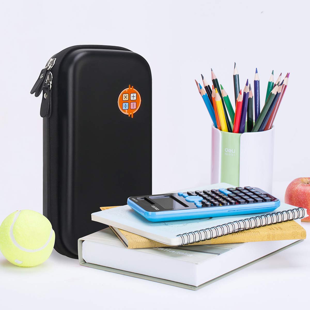 Canboc Hard Carrying Case for Texas Instruments Ti-84 Plus CE/Ti-84 Plus/TI-83 Plus/Casio FX-9750GII Graphing Calculator